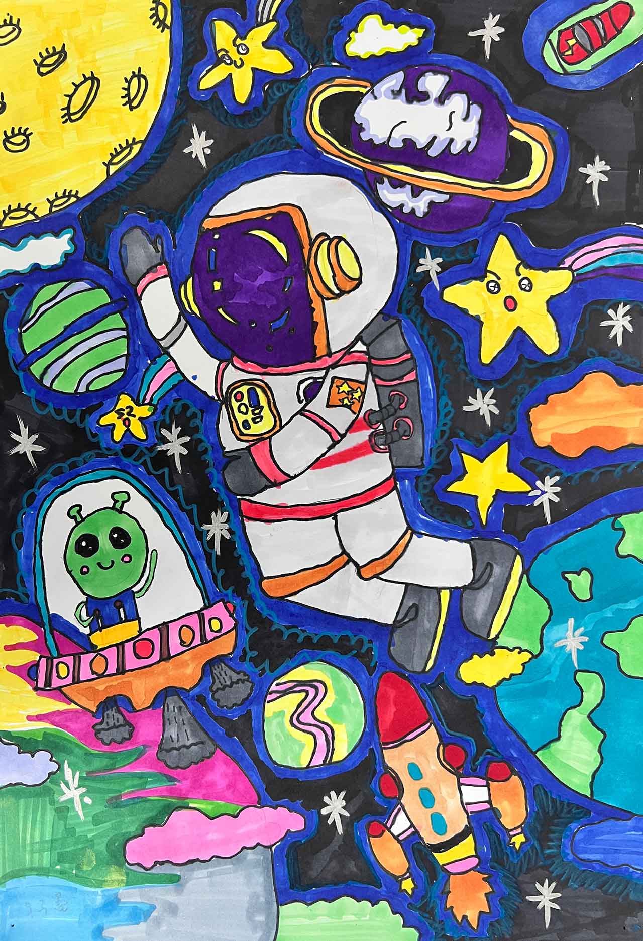 《太空朋友》牛子墨_少美联赛