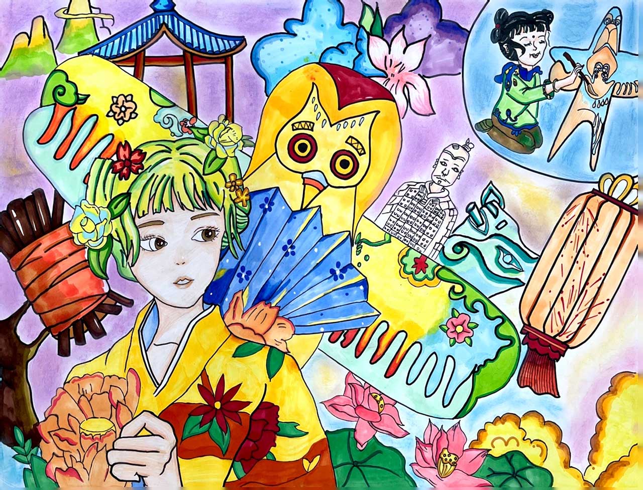 《纸鸢工艺》易林嘉_少美联赛