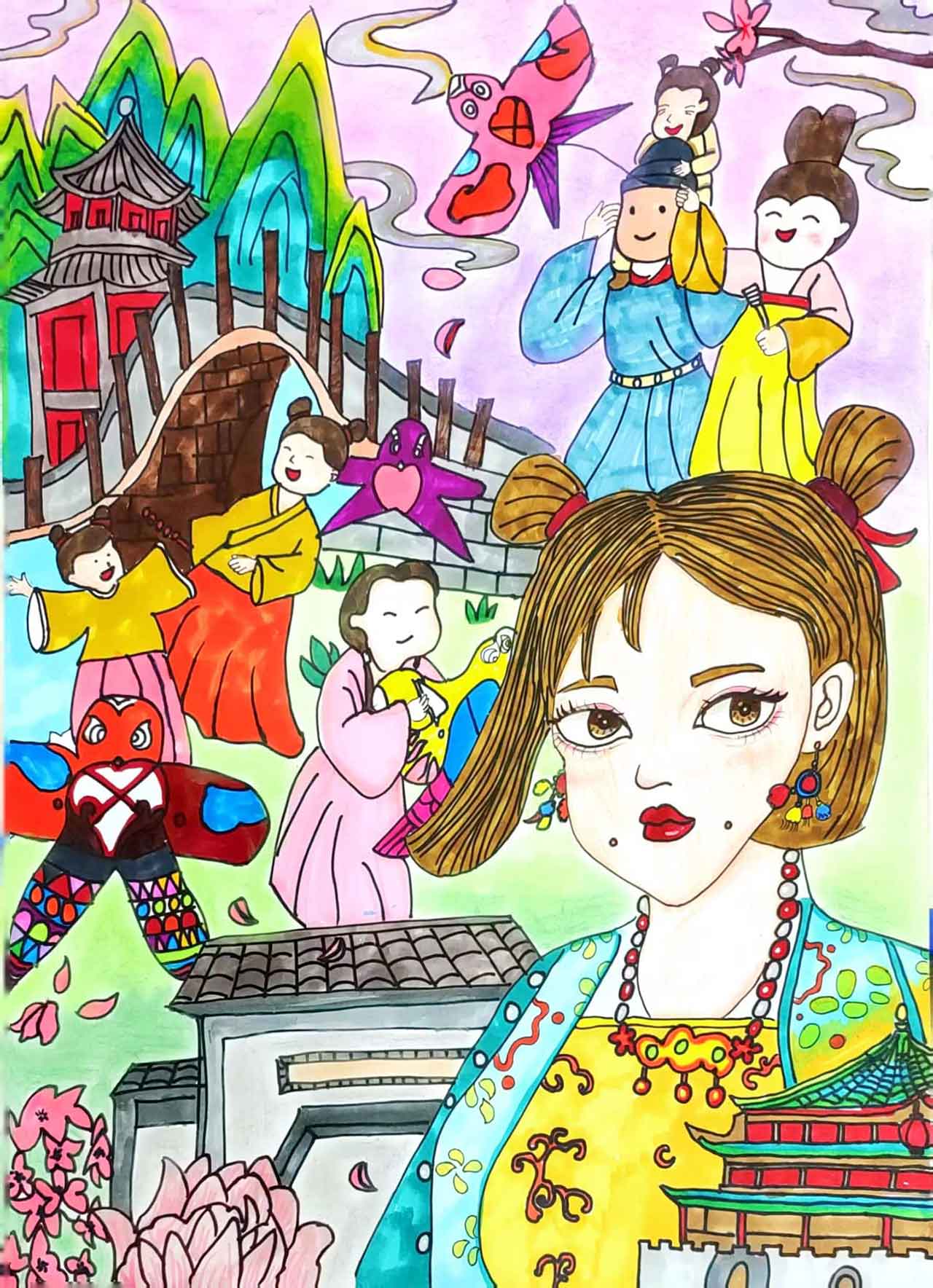 《纸鸢工艺》游艾琦_少美联赛