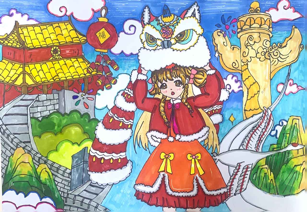 《舞狮女孩》李瑾慕_少美联赛