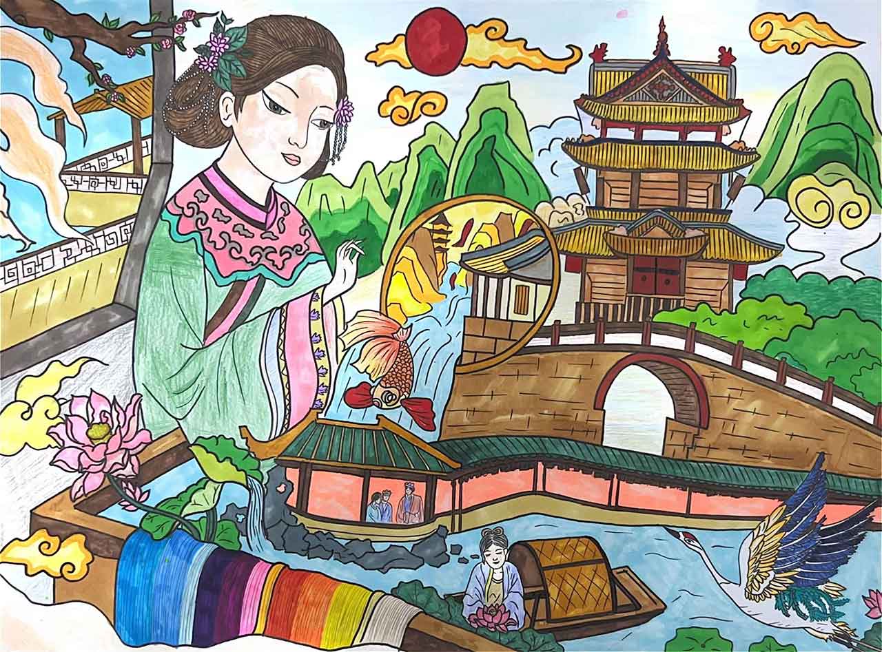 《苏绣》胡雅菡_少美联赛