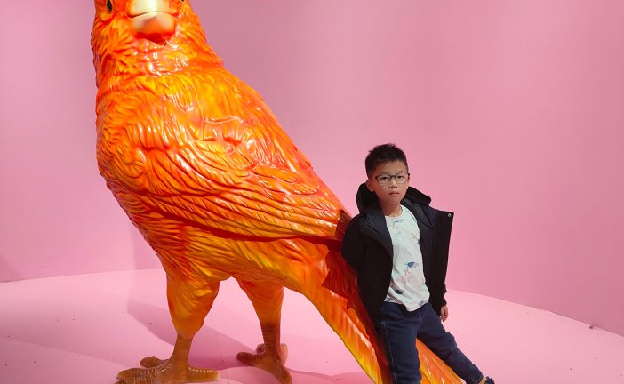 丙烯画《立刻•马上》徐智铭_国际青少年美术家_少美联赛