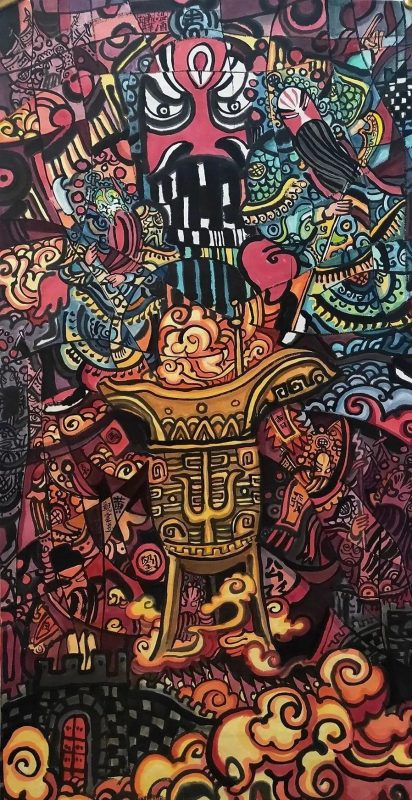 关于家乡和情义的主题艺术展览在广州举办