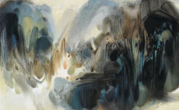 从朱德群到阿布迪亚_佳士得战后及当代艺术网上拍卖精彩进行中