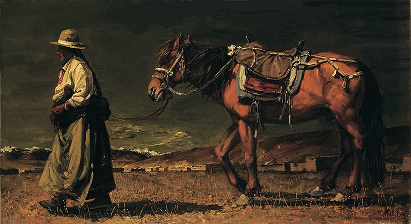中国油画院专职画家_韩洪伟_Han HongWei