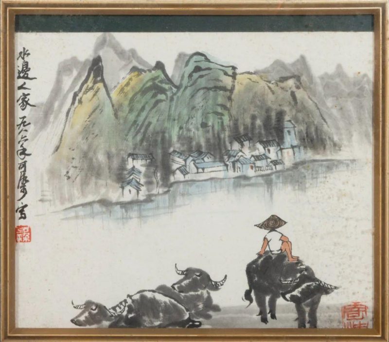 雅士得拍卖会即将开拍_不乏张大千_徐悲鸿等大师佳作