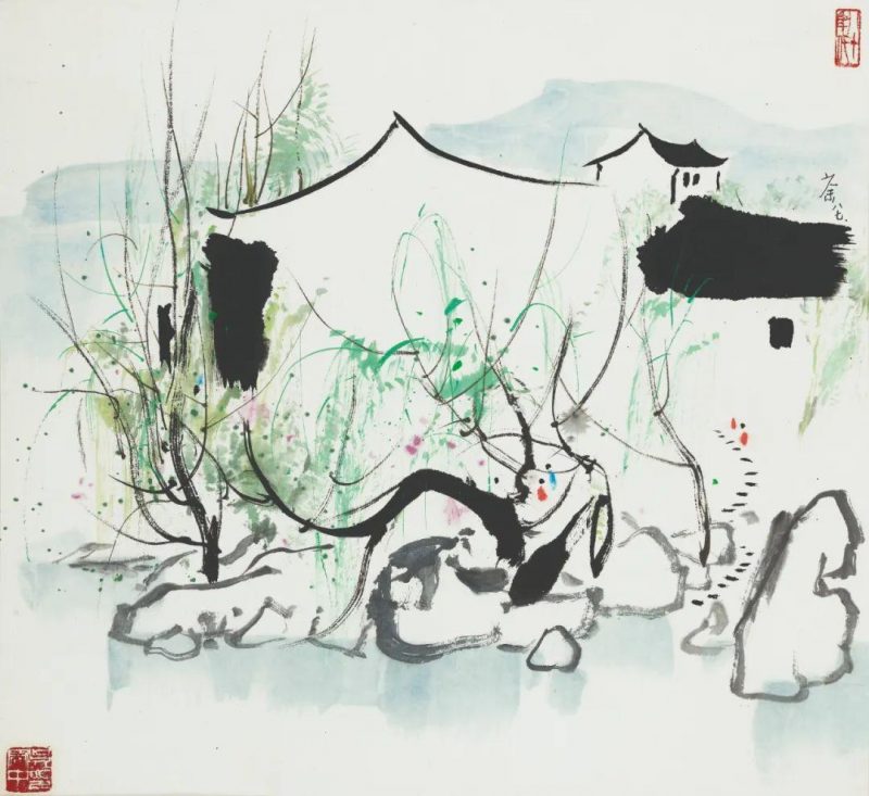逸趣横生_佳士得香港林风眠_吴冠中书画精选辑