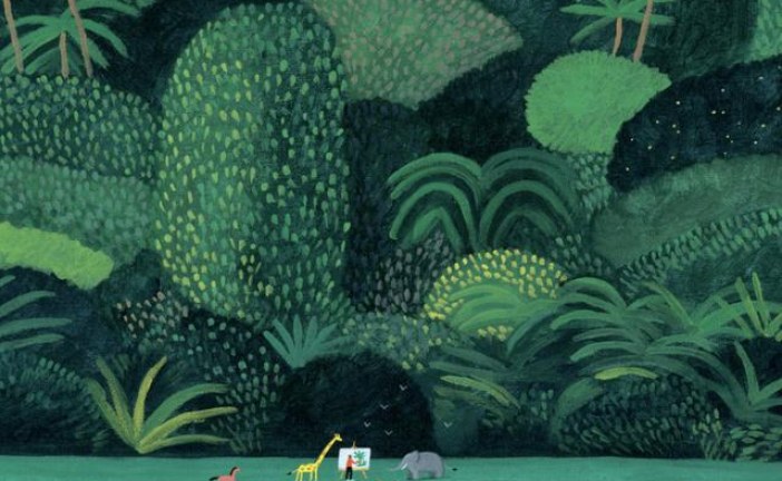 氛围感超强的插画作品欣赏_德国插画师_Marc majewsk