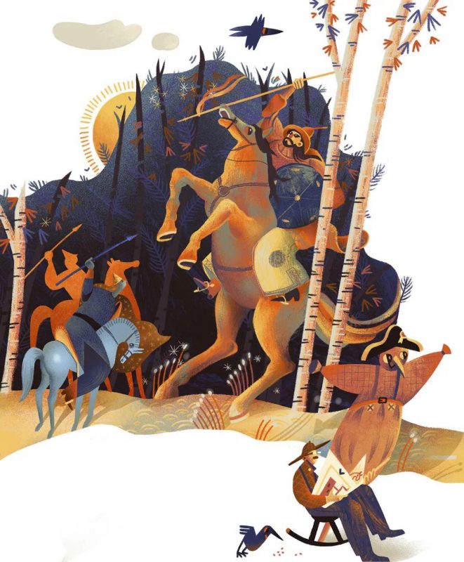 速写作品欣赏_俄罗斯插画师_Katerina Voronina