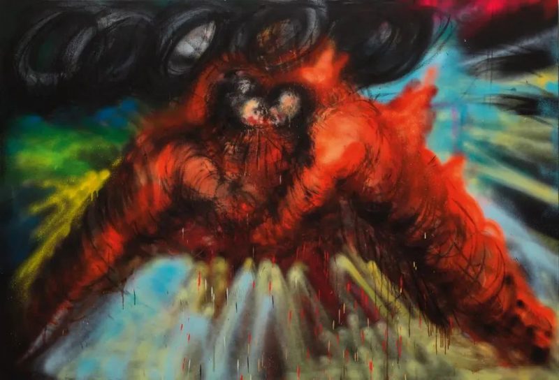 赵银鸥_与画面对抗展览