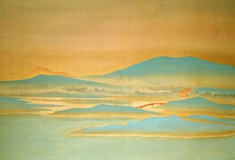 张大千剧迹_仿王希孟千里江山图_睽违近四十载再度曝光