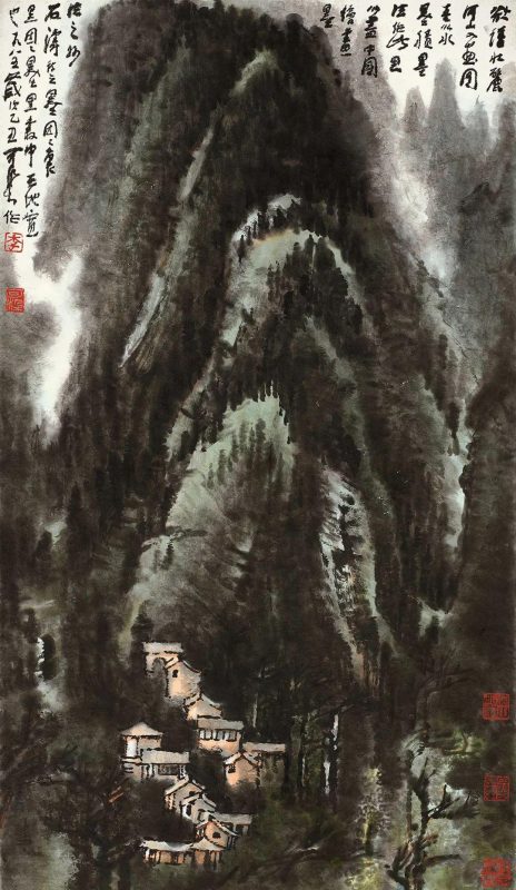 张大千剧迹_仿王希孟千里江山图_睽违近四十载再度曝光 张大千剧迹_仿王希孟千里江山图_睽违近四十载再度曝光