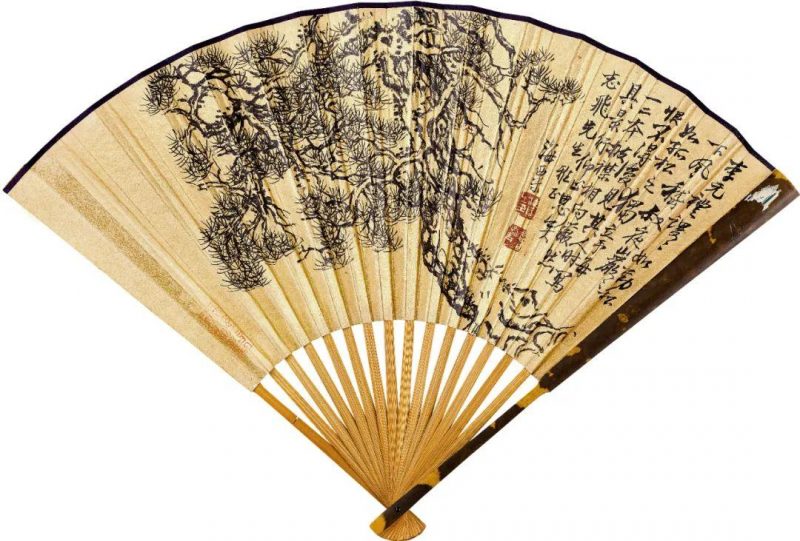 孙志飞家族珍藏张大千_仿王希孟千里江山图及书画成扇 孙志飞家族珍藏张大千_仿王希孟千里江山图及书画成扇