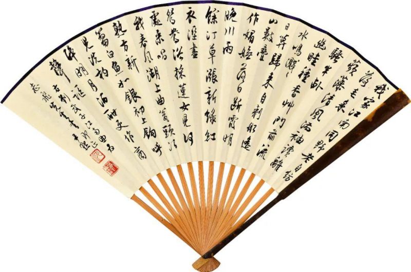 孙志飞家族珍藏张大千_仿王希孟千里江山图及书画成扇 孙志飞家族珍藏张大千_仿王希孟千里江山图及书画成扇