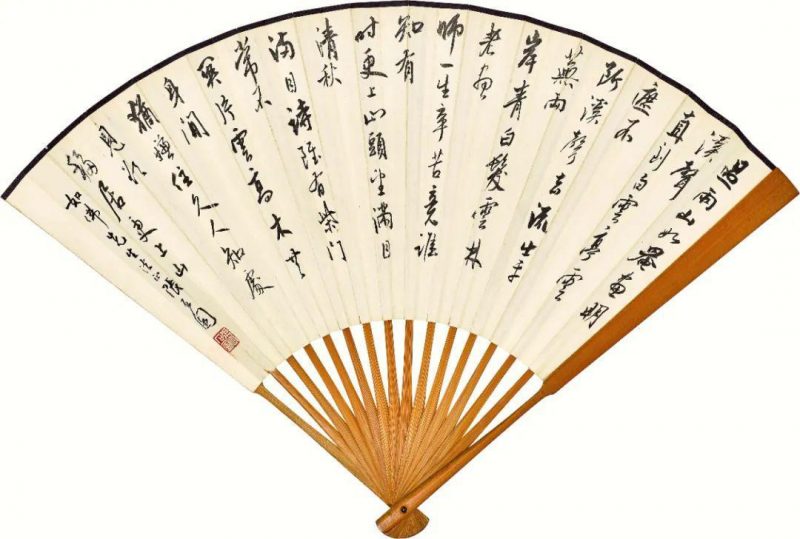 孙志飞家族珍藏张大千_仿王希孟千里江山图及书画成扇 孙志飞家族珍藏张大千_仿王希孟千里江山图及书画成扇