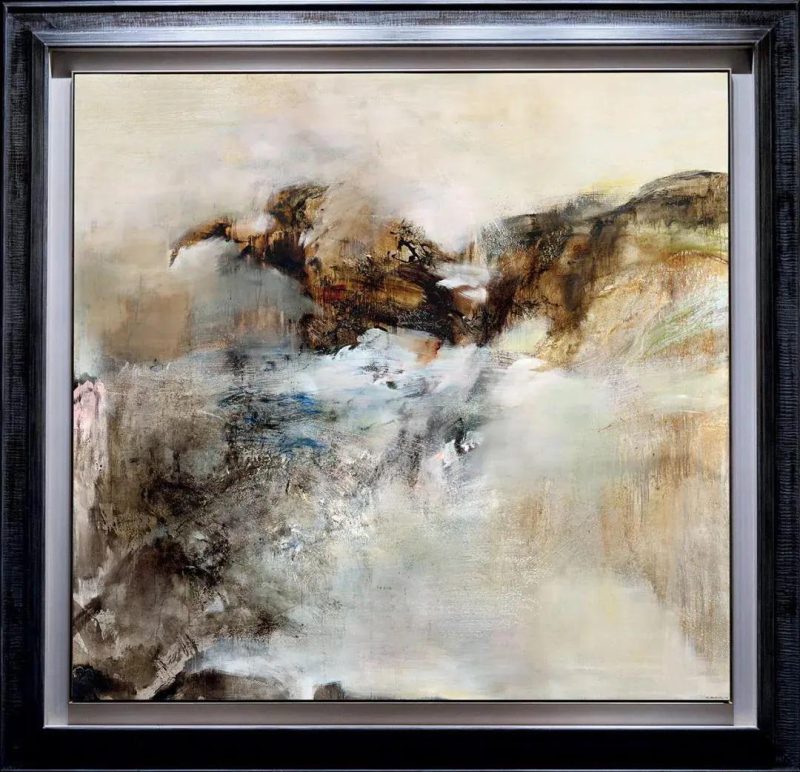 超越尘世的蓝调宇宙_赵无极_29.09.64._估价HK.2亿势破纪录 超越尘世的蓝调宇宙_赵无极_29.09.64._估价HK.2亿势破纪录