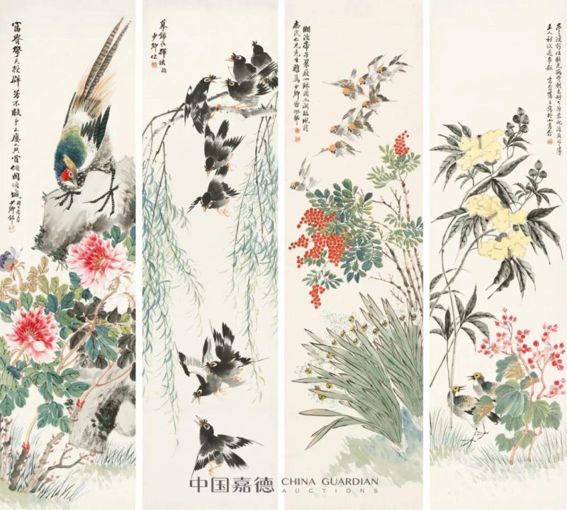 嘉德四季_万千繁华_条屏书画集萃