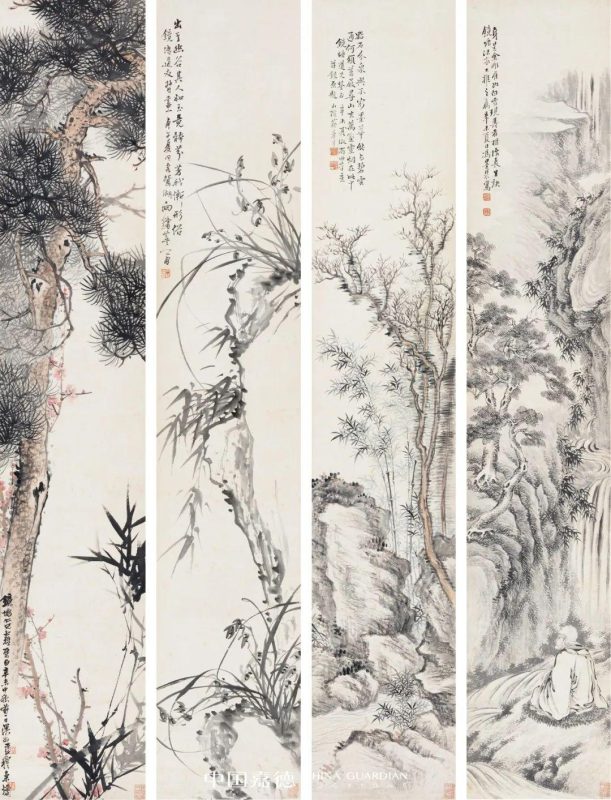 嘉德四季_万千繁华_条屏书画集萃