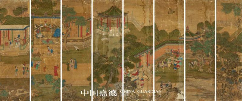 嘉德四季_万千繁华_条屏书画集萃